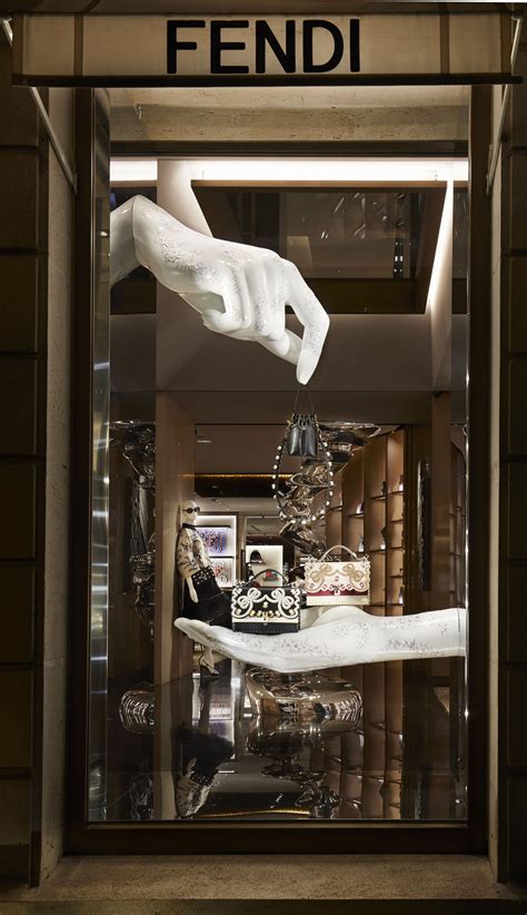 fendi window display|fendi window design.